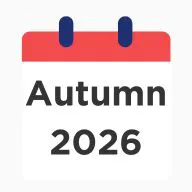 Calendar showing "Autumn 2026."