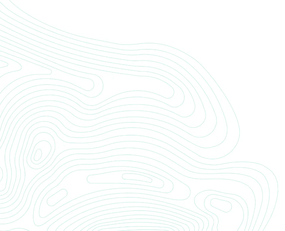 Abstract wavy contour lines on a light background.