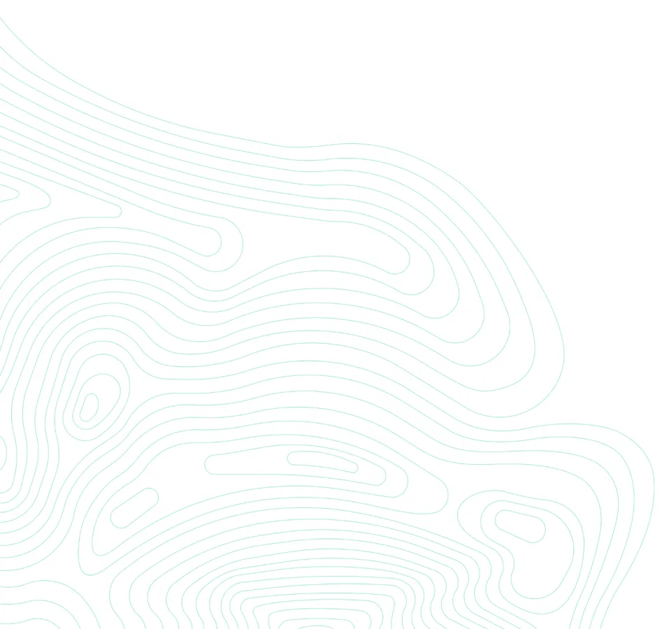 Abstract wavy contour lines on a light background.