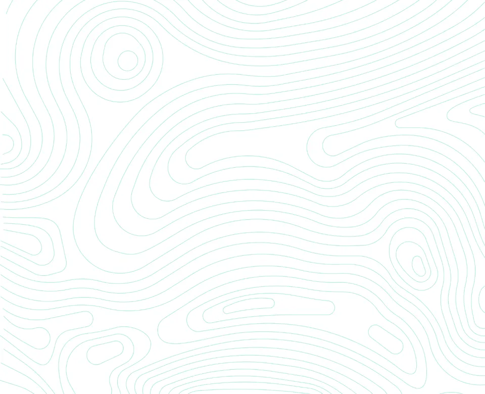 Abstract white background with curved line patterns.