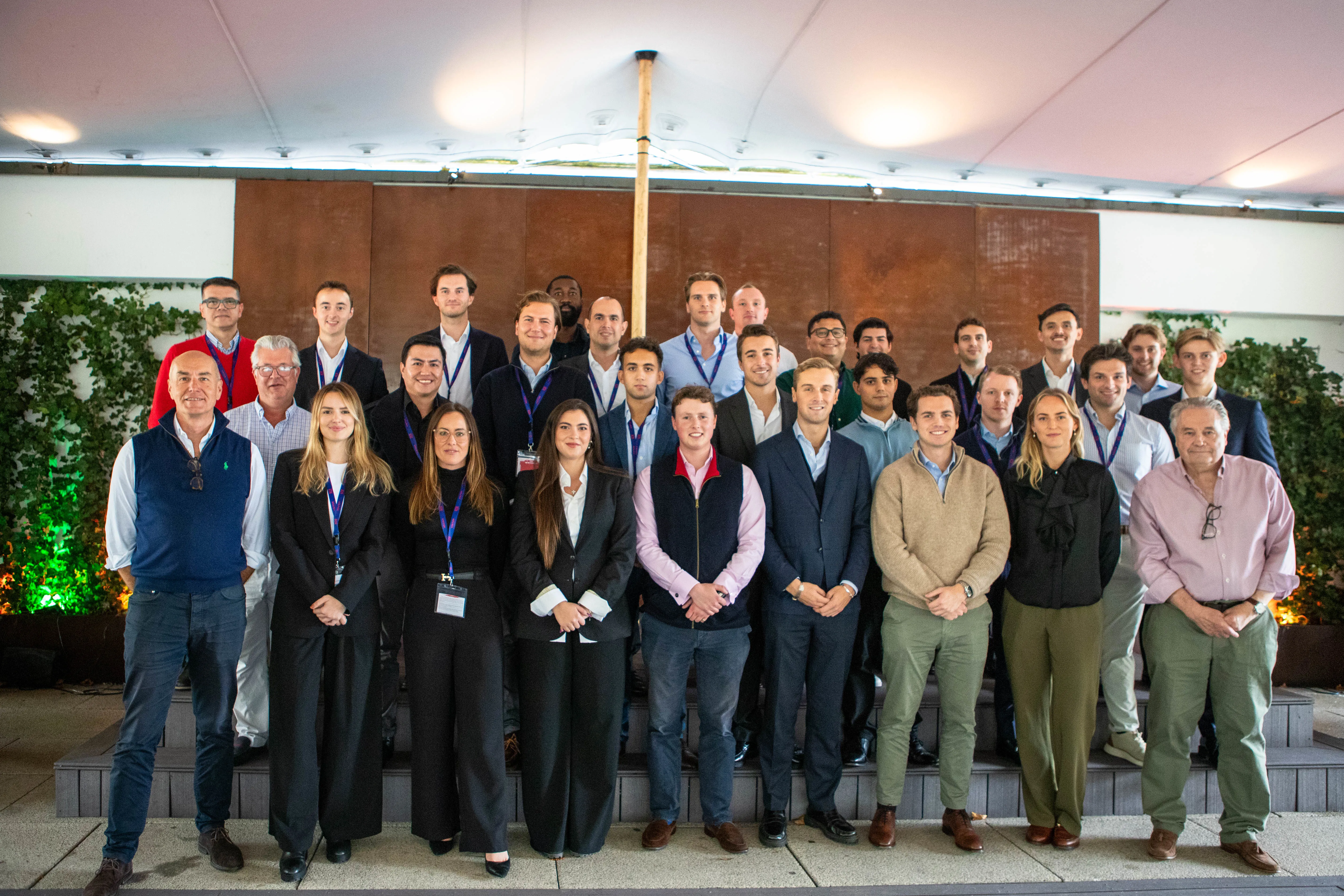 Group photo of a diverse gathering of professionals.