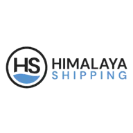 Logo of Himalaya Shipping with blue accents.