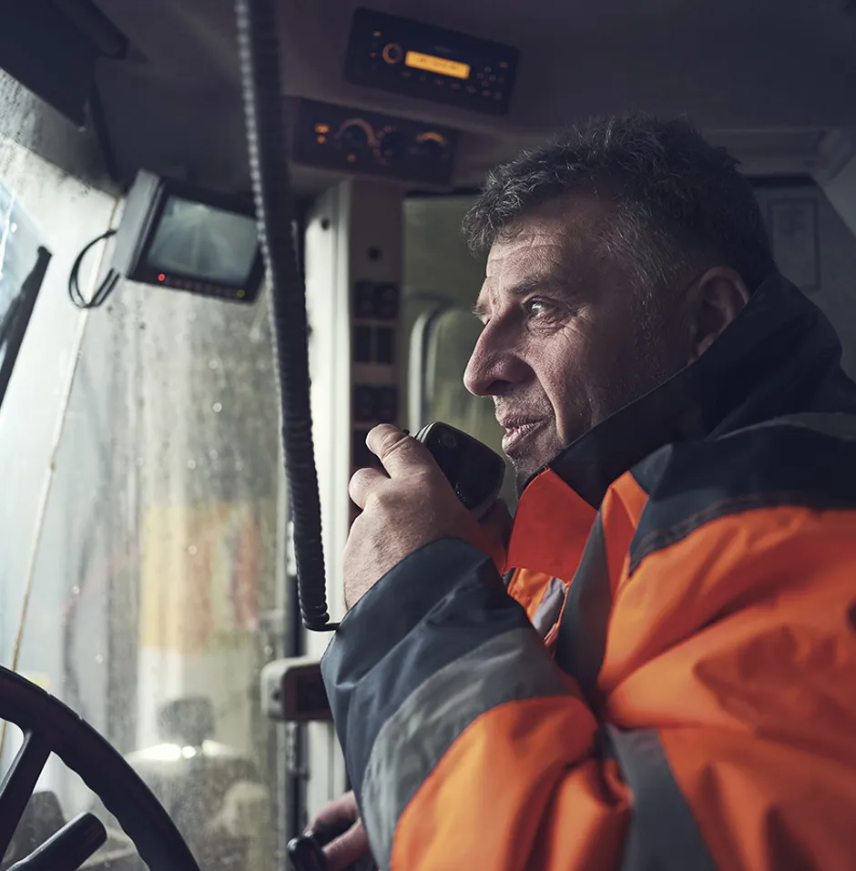 quayside management vehicle operator