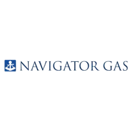 Navigator Gas logo with ship icon.