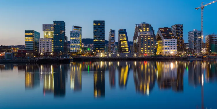 evening Texas landscape