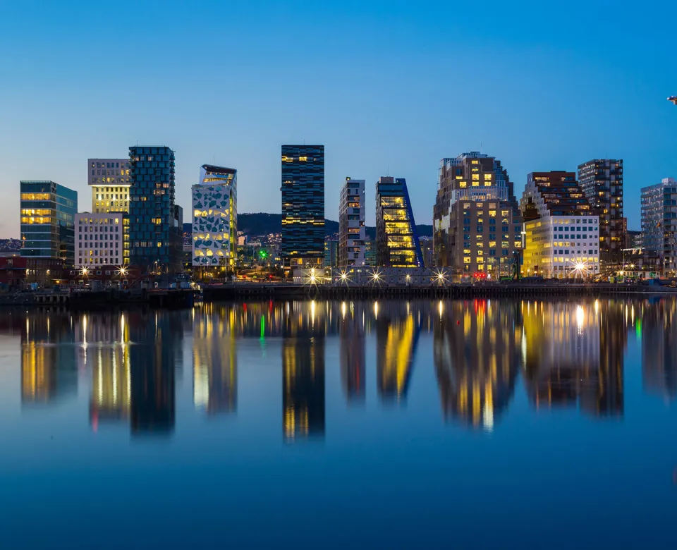 evening Texas landscape