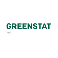 GreenStat logo with green text on a white background.